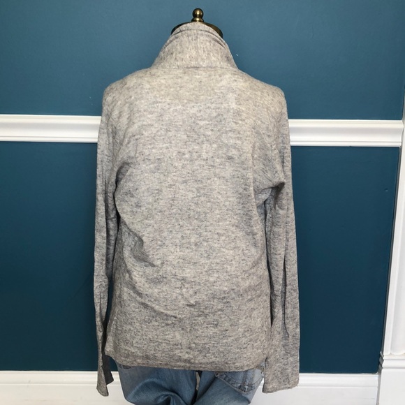 Synergy Organic Clothing grey wool blend cardigan size XS - Picture 4 of 8